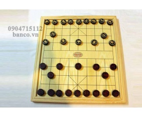 Bàn cờ tướng gỗ thông, quân gỗ trắc