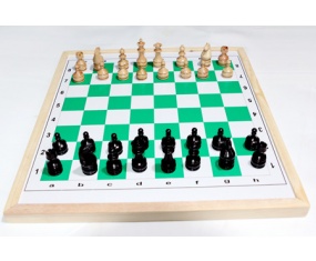 bộ bàn cờ vua gỗ thông giazu